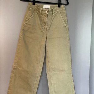 Everlane Wide Leg Crop Pant [Size 4, Regular]